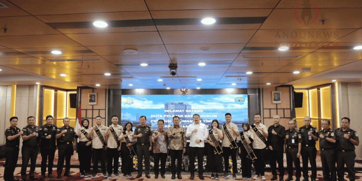 Jadi Trendsetter! Jaksa Agung Dukung Penuh Duta Pelajar Sadar Hukum Kaltim Jadi Panutan Integritas