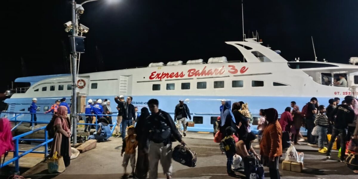 Lancar Tanpa Insiden, Pelindo Tanjungpandan Layani 8.835 Pemudik Lebaran 2026