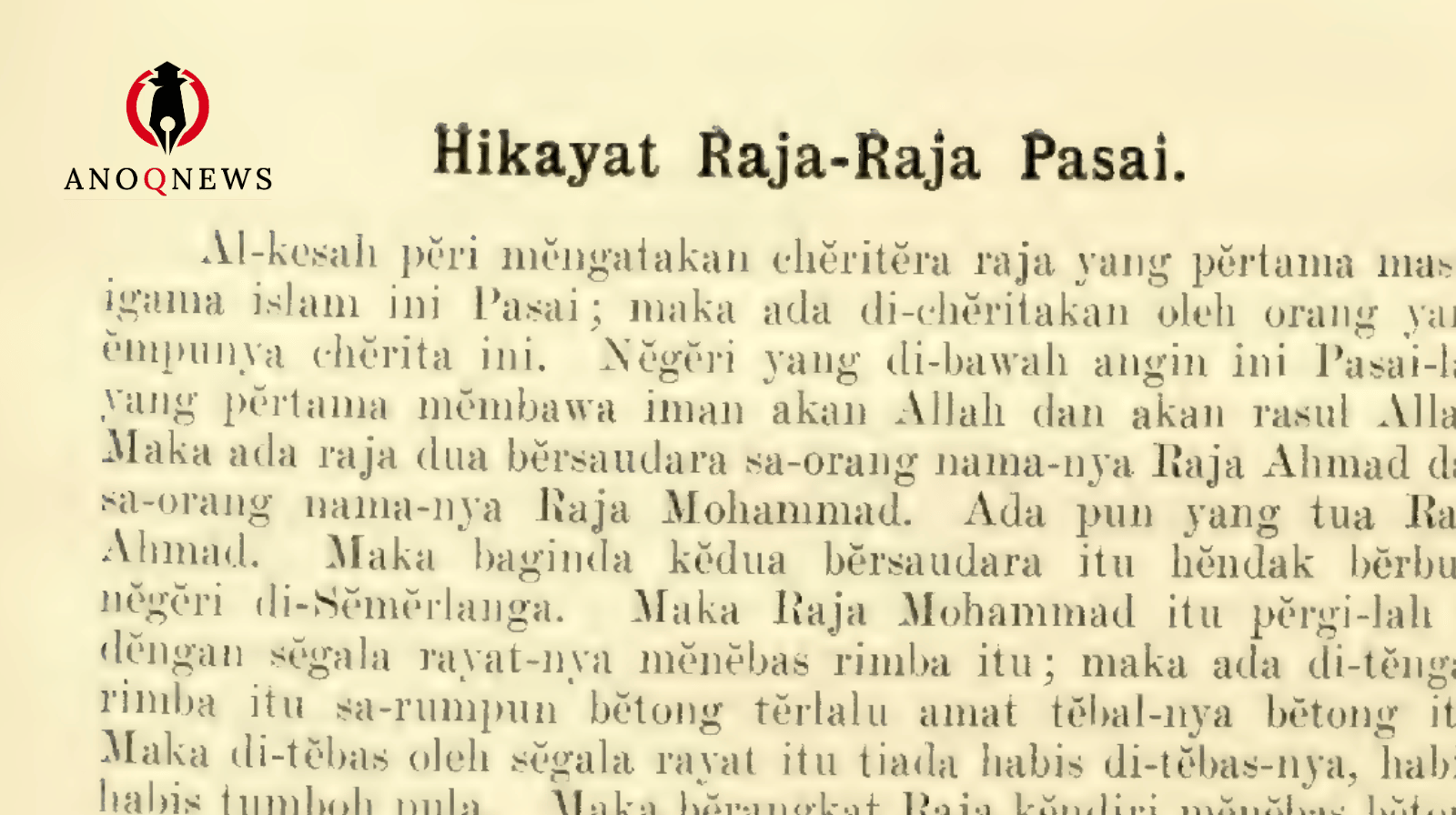 Jejak Belitung di Hikayat Raja Pasai, Bukti Historis Ekspansi Majapahit di Nusantara