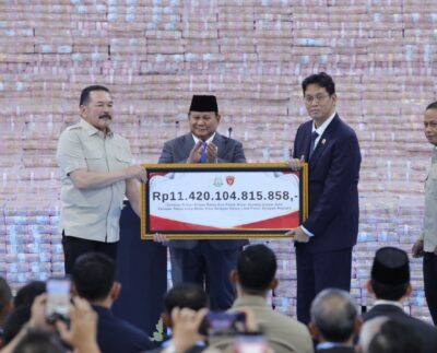 Satgas PKH Serahkan Rp11,4 Triliun, Presiden Prabowo: Bisa Perbaiki 34.000 Sekolah