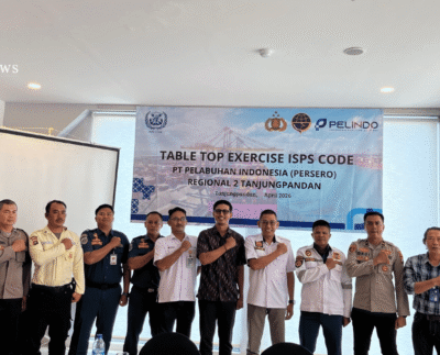 Simulasi ISPS Code Pelabuhan Tanjungpandan, Tingkatkan Kesiapan Hadapi Ancaman