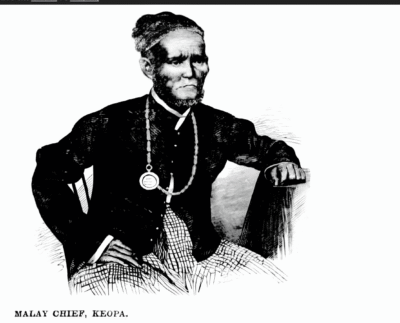 Kisah Keopa, Kepala Suku Melayu yang Terlupakan dari Masa Kolonial