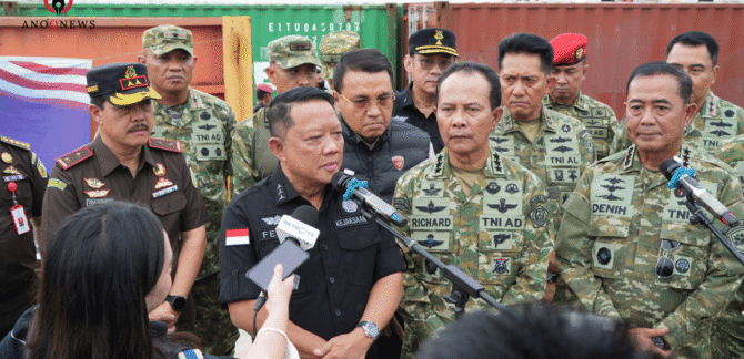 Pemeriksaan Kontainer Rare Earth Batam Satgas PKH, 15 Peti Dibuka