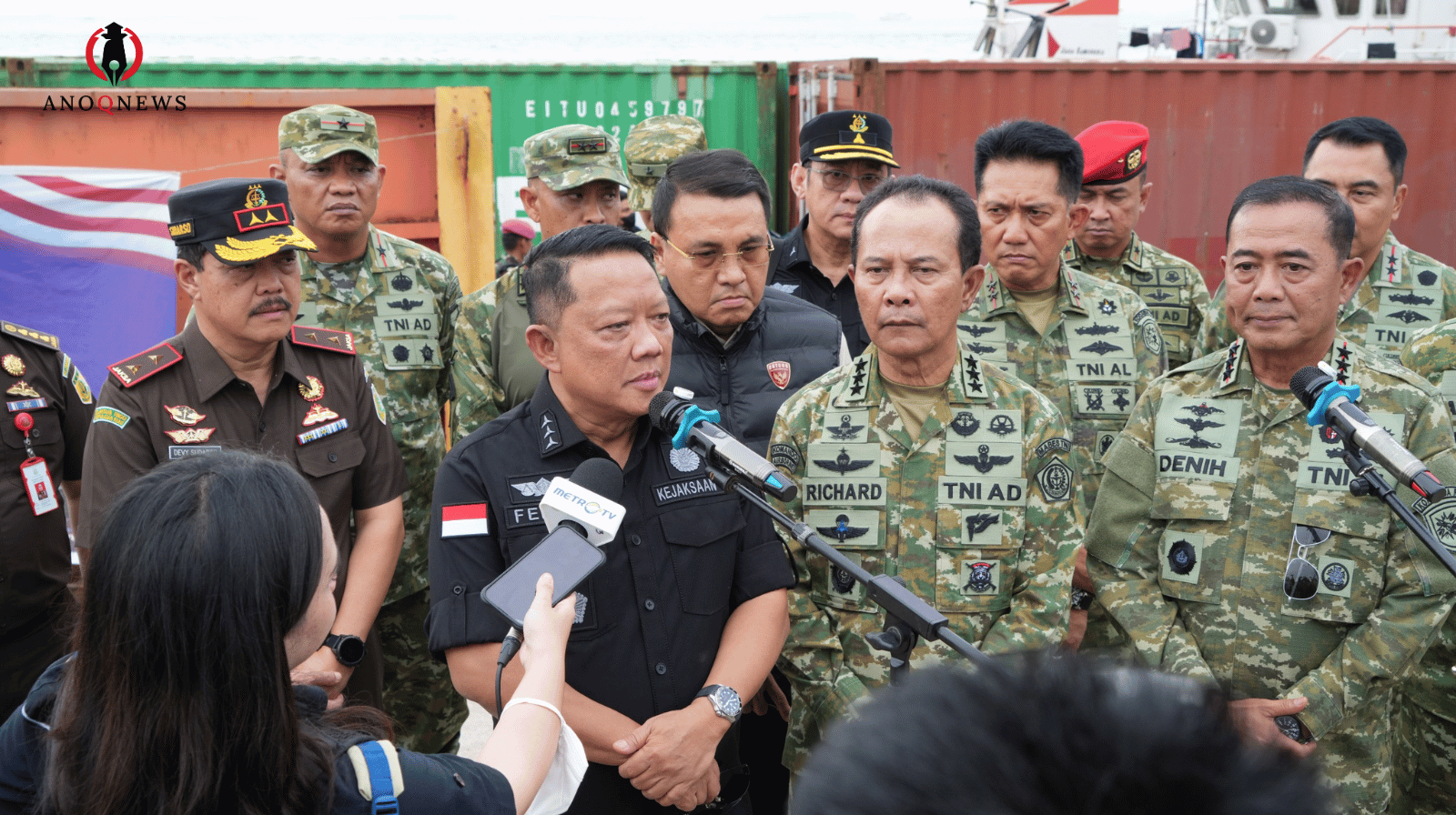 Pemeriksaan Kontainer Rare Earth Batam Satgas PKH, 15 Peti Dibuka