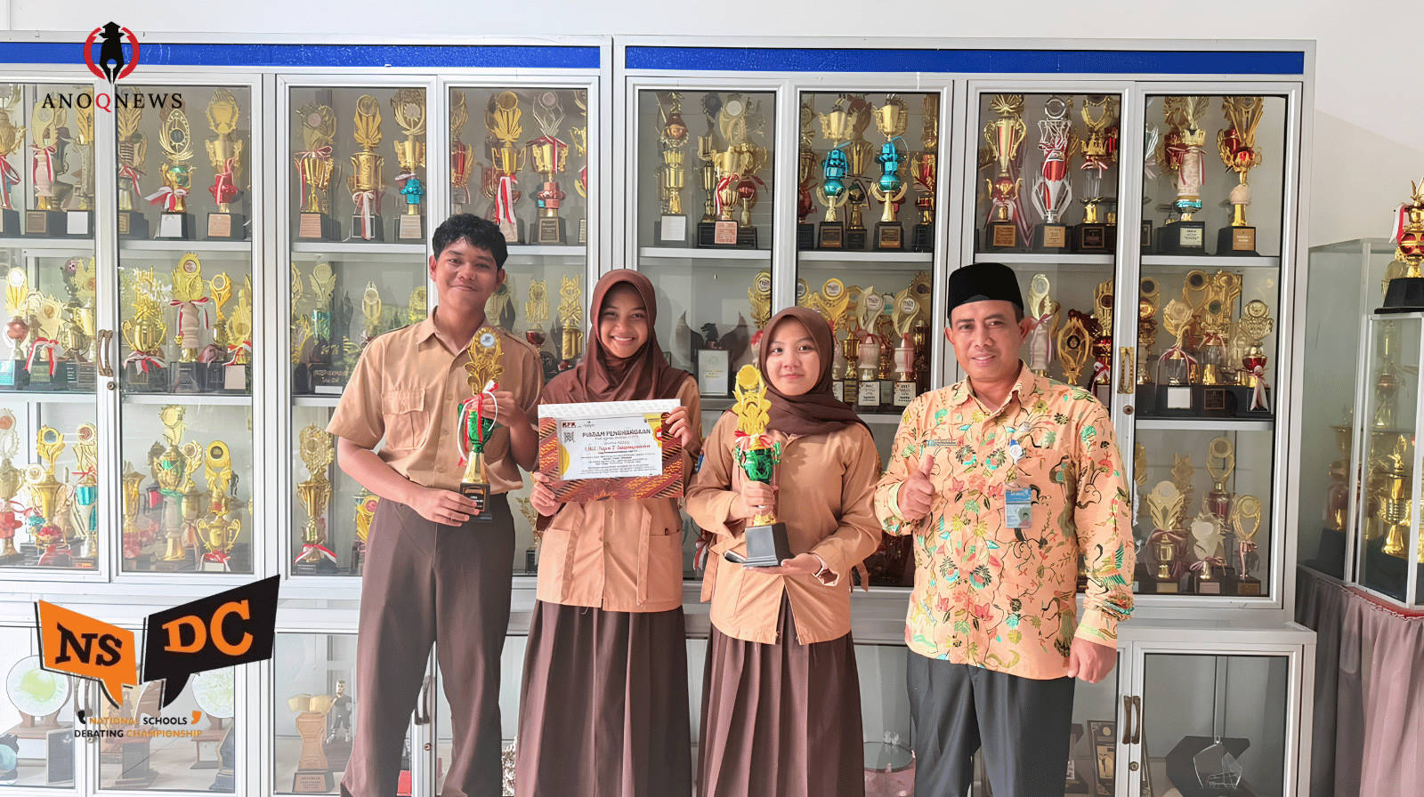 Prestasi Siswa SMANDA Tanjungpandan Raih Best Speaker NSDC 2026
