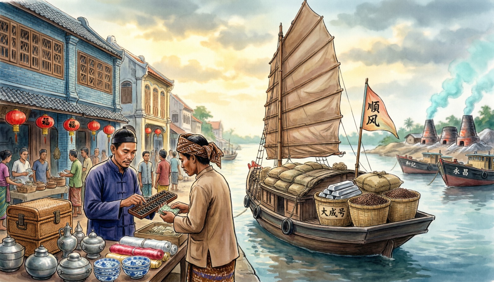 Menelusuri Jejak Pasar Cina Pontianak dan Koneksinya dengan Belitung di Abad ke-19