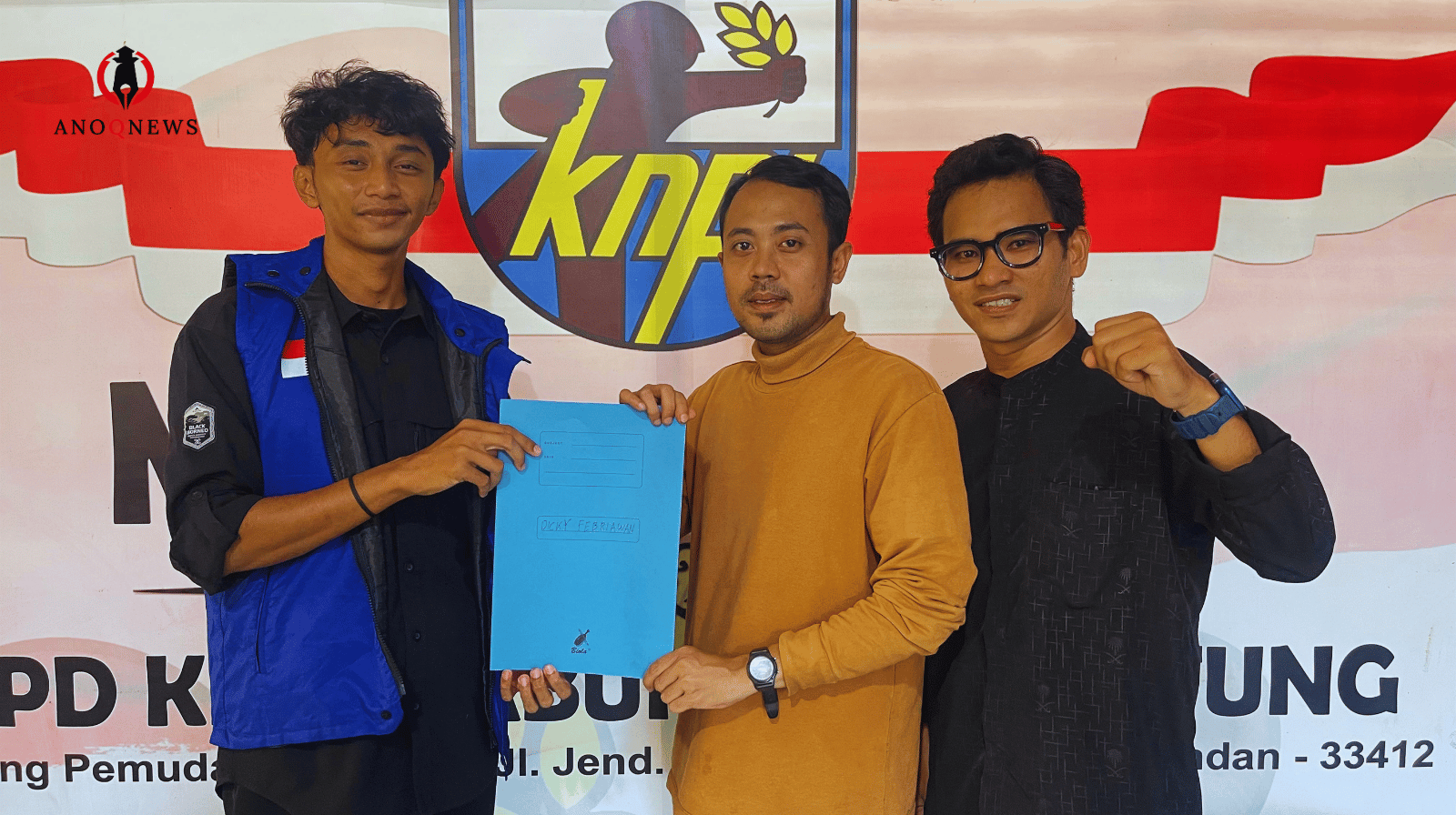 Dicky Febriawan Resmi Daftar Calon Ketua KNPI Belitung 2026-2029, Bawa Visi Pemuda Progresif