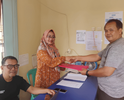 Ilhamsyah Resmi Daftar Calon Kades Aik Ketekok, Usung Visi Desa Terpadu dan Green Village