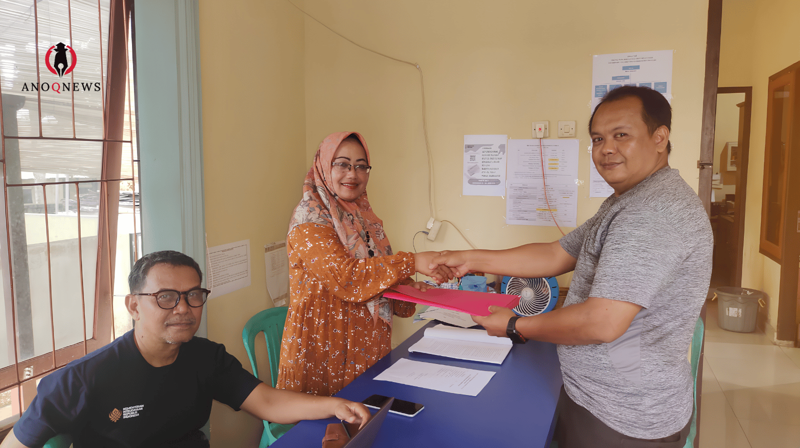 Ilhamsyah Resmi Daftar Calon Kades Aik Ketekok, Usung Visi Desa Terpadu dan Green Village