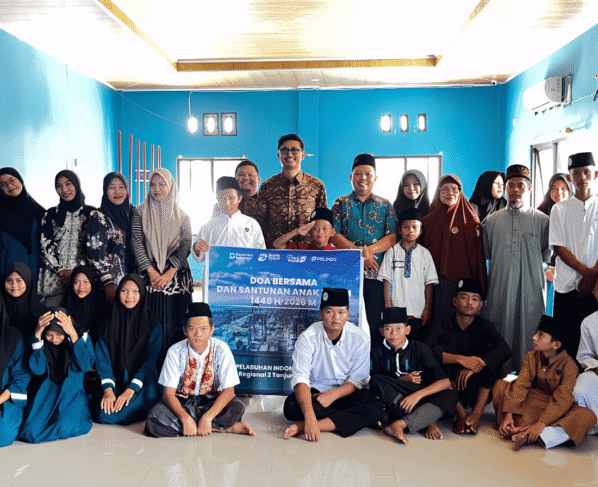 Pelindo Regional 2 Tanjungpandan Tunjukkan Kepedulian Lewat Doa Bersama dan Santunan Anak Yatim
