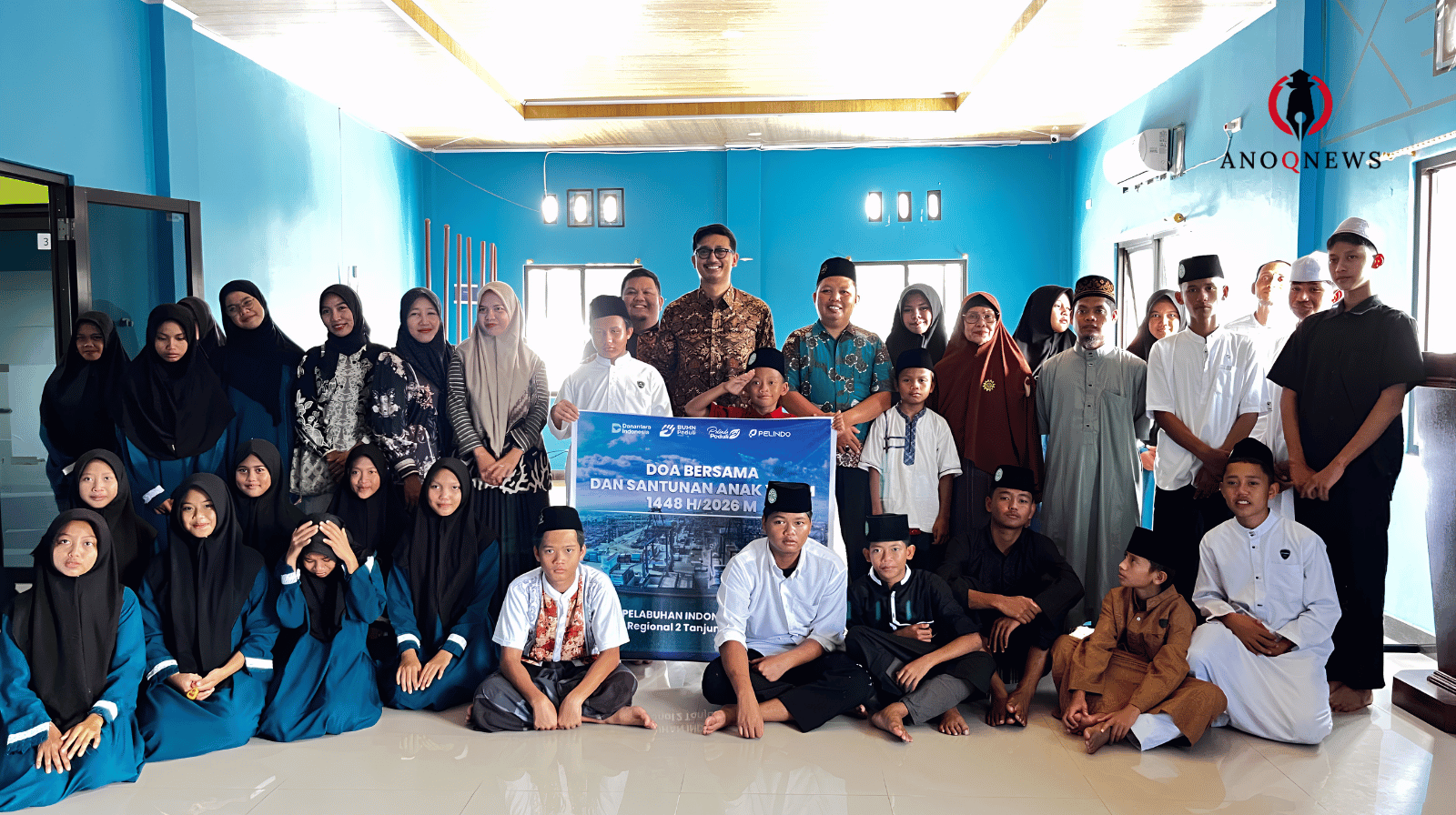 Pelindo Regional 2 Tanjungpandan Tunjukkan Kepedulian Lewat Doa Bersama dan Santunan Anak Yatim