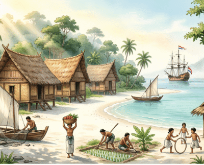 Sejarah Belitung 1823, Saat Timah Masih Tidur dan Kehidupan Sederhana di Bawah Kolonial