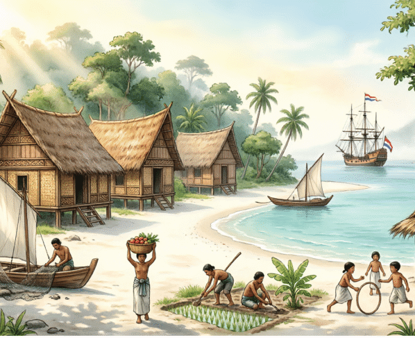 Sejarah Belitung 1823, Saat Timah Masih Tidur dan Kehidupan Sederhana di Bawah Kolonial