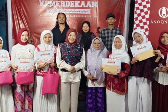 Juara Lomba Baca Puisi Kedai Pak Itam, Bunda Literasi Belitung Beri Pesan Haru