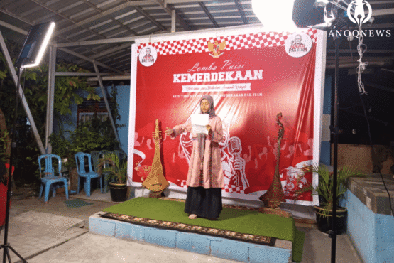 Lomba Baca Puisi Kemerdekaan Kelakar Pak Itam Digelar, Pelajar Belitung Tunjukkan Kecintaan pada Sastra